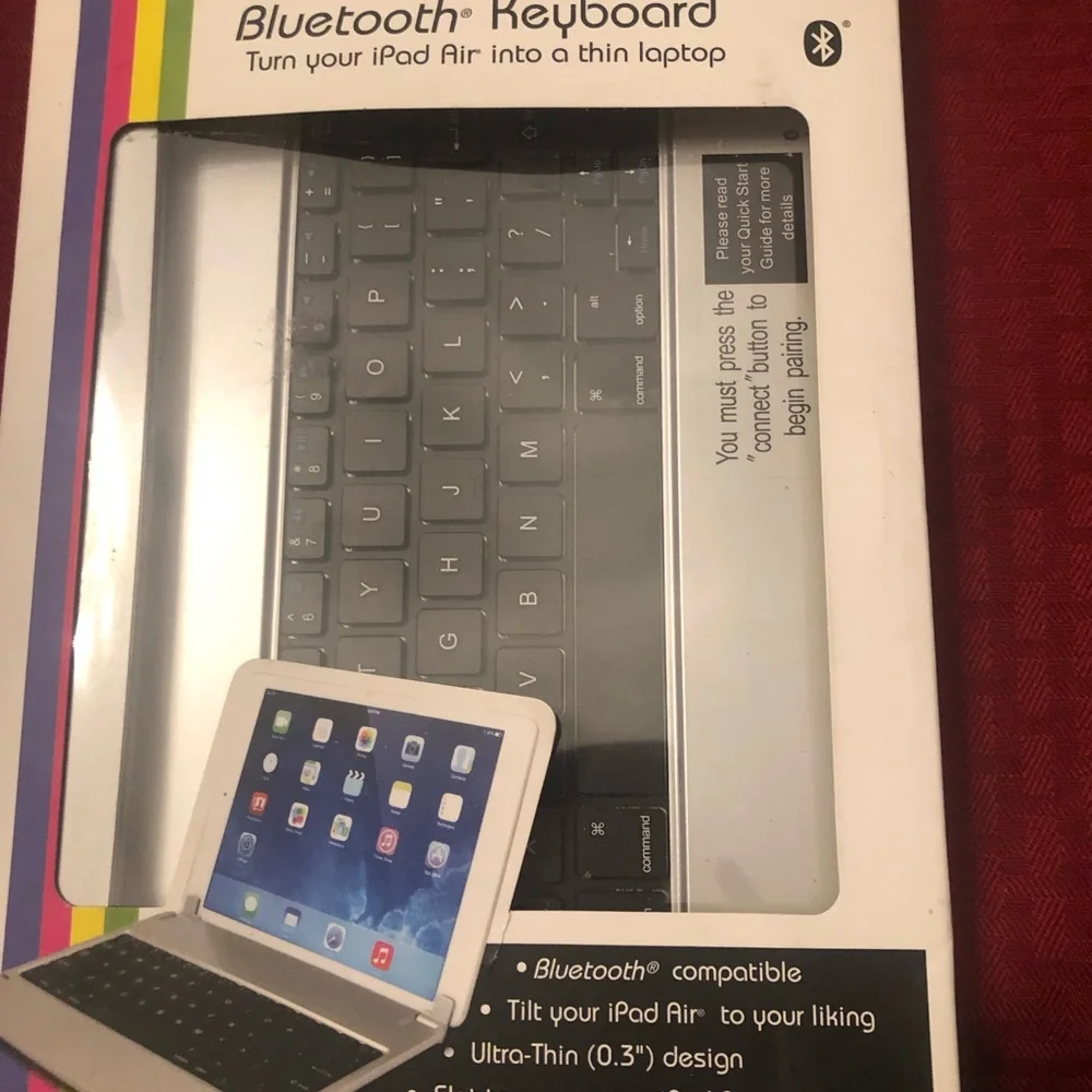 DIGITAL GADGETS ULTRA THIN BLUETOOTH KEYBOARD FOR IPAD AIR
